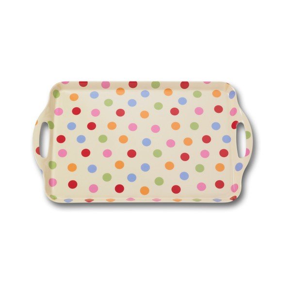 Pladenj z ročaji Cooksmart ® Spots, 48,5 x 31 cm