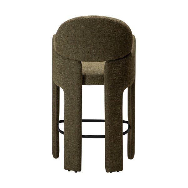 Kaki zelen barski stol (višina sedeža 68,5 cm) Aole – DAN-FORM Denmark-image-3