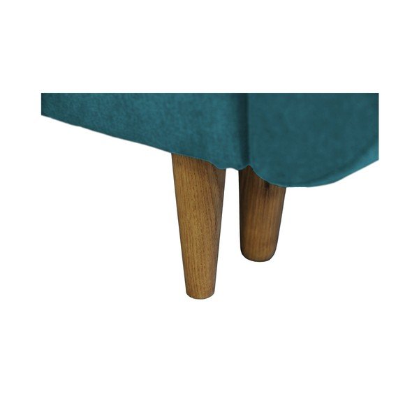 Turkizna raztegljiva sedežna garnitura z lahkimi nogami Mazzini Sofas Rose-image-1