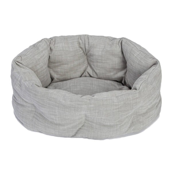 Siva bombažna postelja za pse ø 40 cm Lazy Birch M – Cloud7