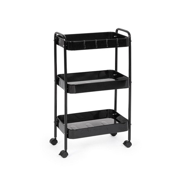 Kovinski servirni voziček na kolesih 29,5x41 cm Leiky – Yes Everyday-image-2