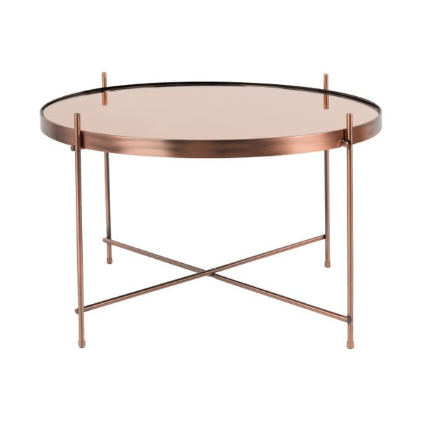 Kavna kavna mizica v bakreni barvi Zuiver Cupid-image-3