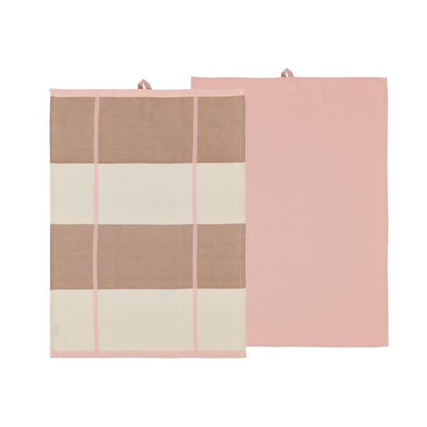 Bombažne kuhinjske krpe v kompletu 2 ks 50x70 cm Blocks – Södahl