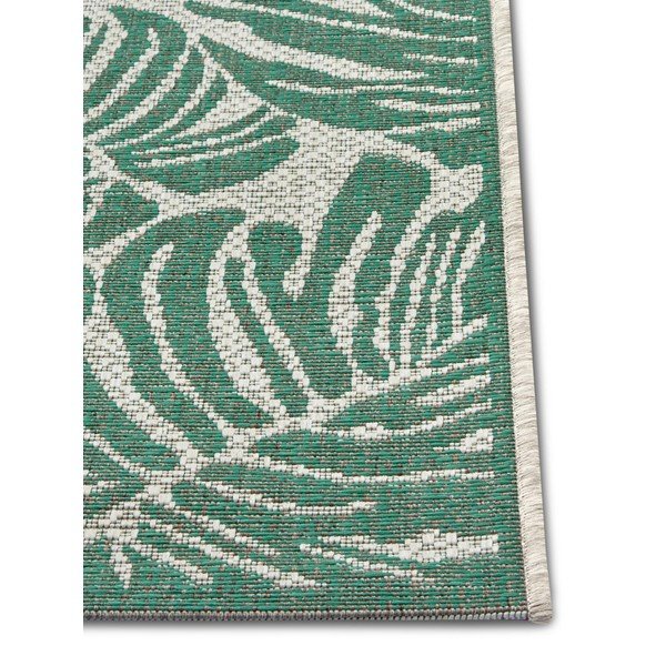 Zeleno-bež zunanja preproga NORTHRUGS Monstera, 140 x 200 cm-image-2