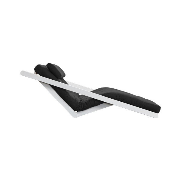 Dvosedežni variabilni ležalnik Karup Design Figo White/Dark Grey-image-3