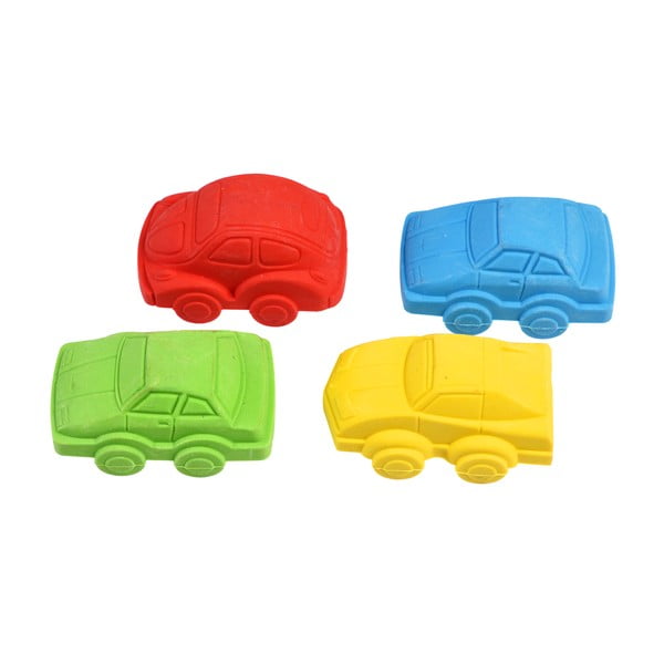 Komplet 4 radirk v obliki avtomobila Road Trip - Rex London-image-2