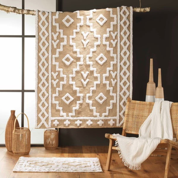 Bež preproga iz mešanice jute 60x90 cm Medine – douceur d'intérieur-image-2