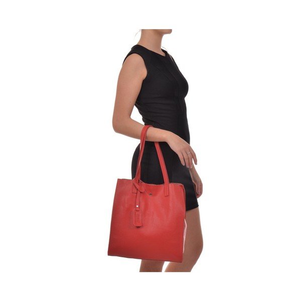 Rdeče usnje Isabella Rhea Tote Bag-image-3