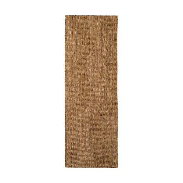 Rjav zunanji in notranji tekač 80x250 cm Mira 1450 – Ayyildiz Carpets