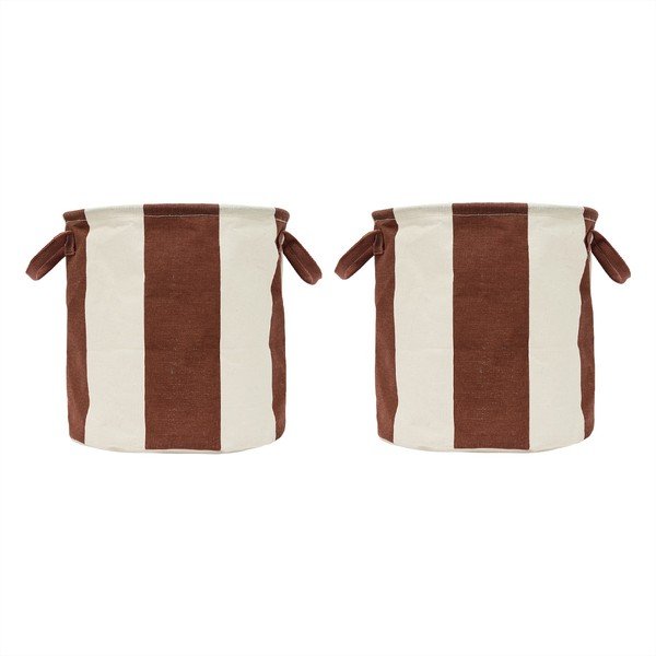 Tekstilne košare v kompletu 2 ks ø 32x32 cm Kara – OYOY Living Design