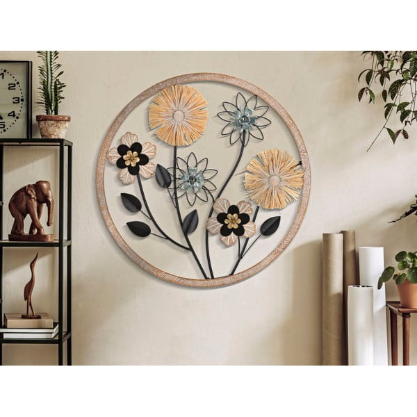 Kovinska stenska dekoracija Floral – Mauro Ferretti-image-1