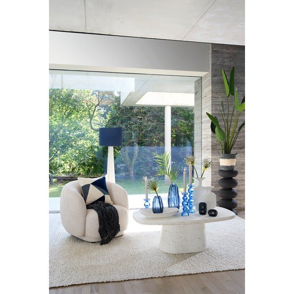 Bela klubska mizica 70x120 cm Hamura – Light & Living-image-1