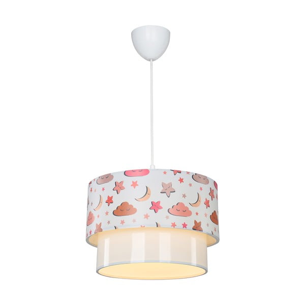 Bela otroška svetilka ø 30 cm Kinder – Squid Lighting
