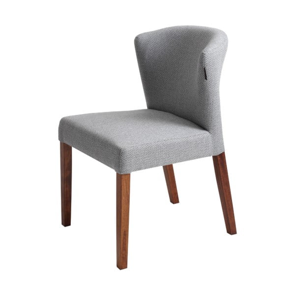 Sivi stol z rjavimi nogami Custom Form Harvard