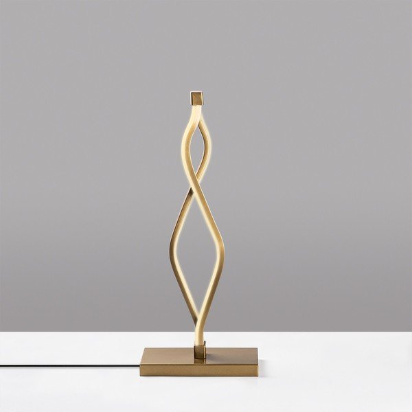 LED namizna svetilka v zlati barvi (višina 48 cm) Zozo – Opviq lights-image-1