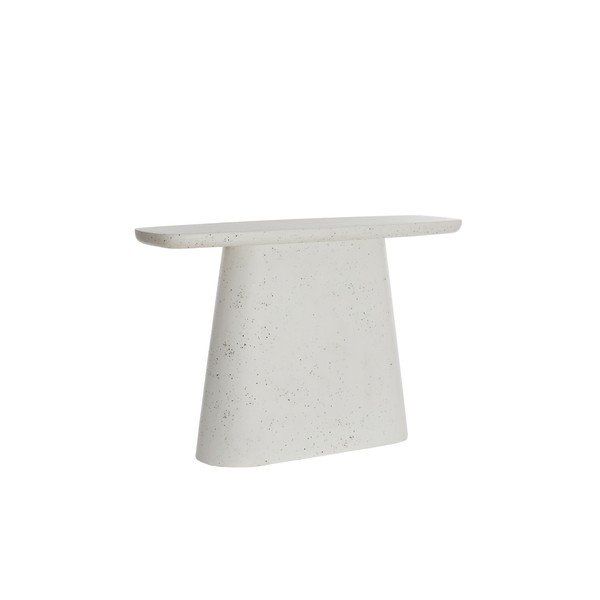 Bela stranska mizica 40x120 cm Hamura – Light & Living