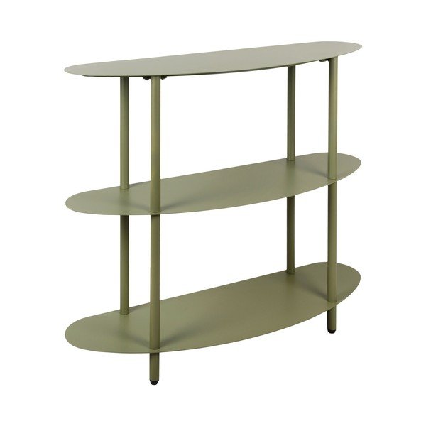 Zelen kovinski regal 90x82x28 cm Riqueza – Leitmotiv