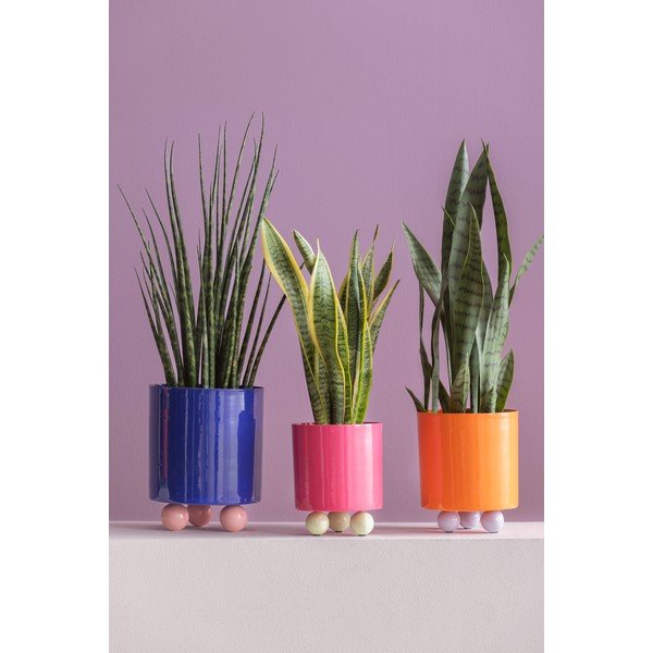 Kovinski okrasni cvetlični lonec ø 18 cm Double Funky – PT LIVING-image-1