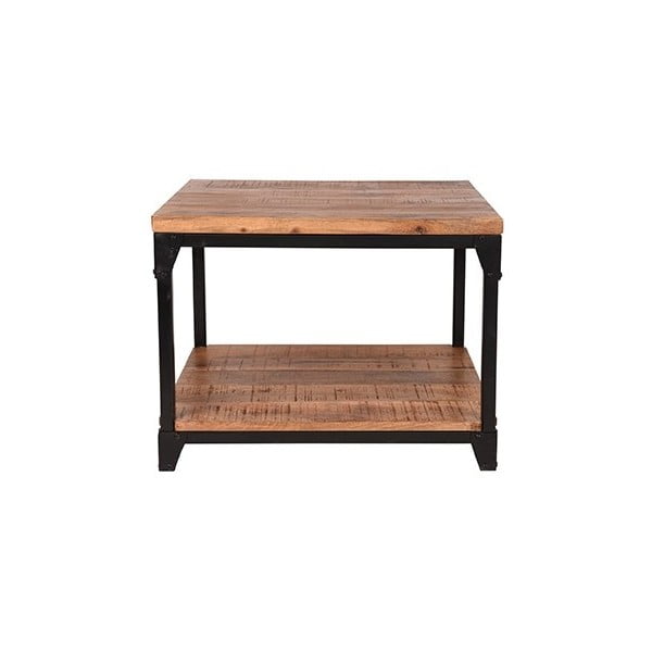 Zložljiva miza z zgornjim delom iz mangovega lesa LABEL51 Robustna, širina 60 cm