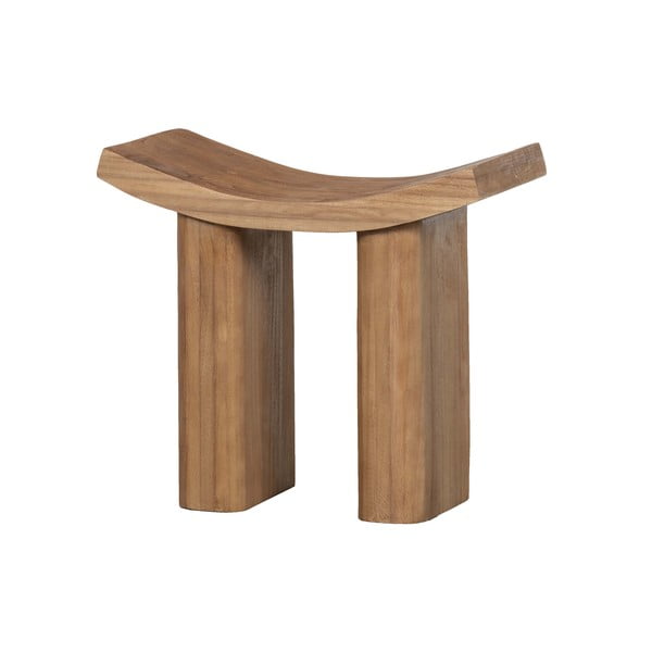 Stolček iz masivne pavlonije v naravni barvi Japan – WOOOD-image-2