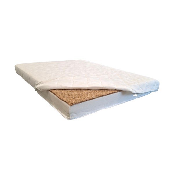 Otroška vzmetnica iz pene z odstranljivo prevleko/antialergijska 75x95 cm – Vipack-image-1