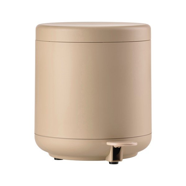 Bež koš za smeti s pedalom 4 l Ume – Zone