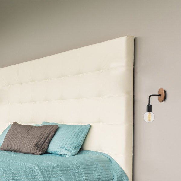 Črna stenska svetilka Homemania Decor Simple Drop-image-1