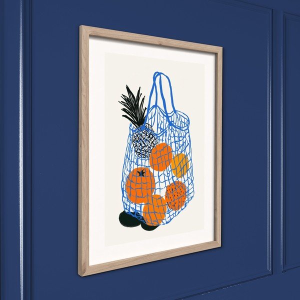 Tiskana slika z okvirjem 30x40 cm Summer Fruit – Styler-image-3