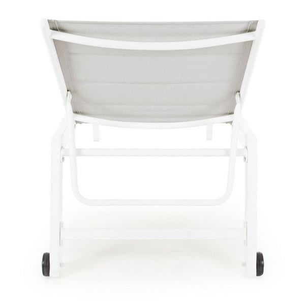 Bel kovinski vrtni ležalnik Hilde   – Bizzotto-image-4