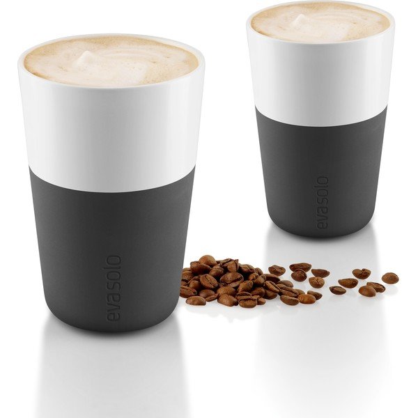 Komplet 2 črno-belih skodelic Eva Solo, 360 ml-image-2