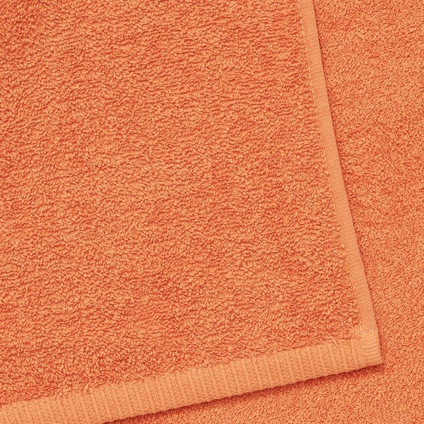 Oranžni hitro sušeči bombažni komplet brisač 8 ks Quick Dry – Catherine Lansfield-image-2