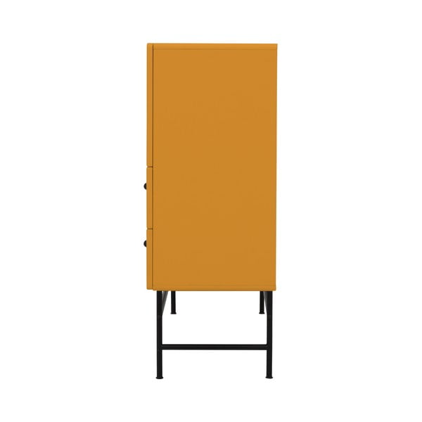 Rumena visoka komoda 107x107 cm Cocktail - Tenzo-image-4