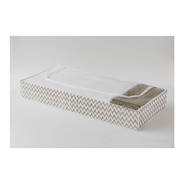 Škatla za shranjevanje tekstila pod posteljo Compactor Clear