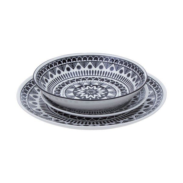 Lončen jedilni servis 12 ks Maya – Premier Housewares-image-1