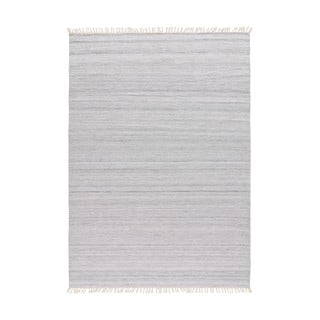 Svetlo siva zunanja preproga iz reciklirane plastike Universal Liso, 140 x 200 cm