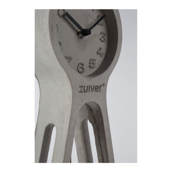 Siva betonska namizna ura Zuiver Pandulum -image-3