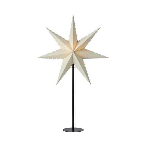 Črna/svetlo siva božična svetlobna dekoracija Lively – Markslöjd