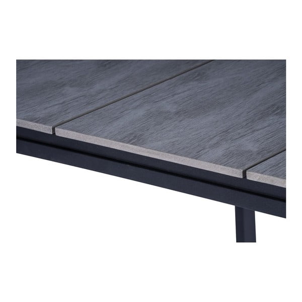 Komplet 2 jedilnih stolov iz ratana Carla in črne mize Strong - Bonami Essentials-image-3