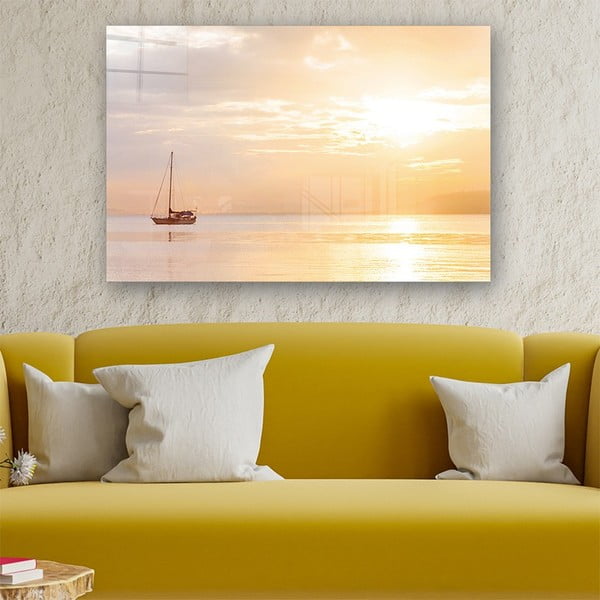 Steklena slika 70x50 cm Sea – Wallity-image-1