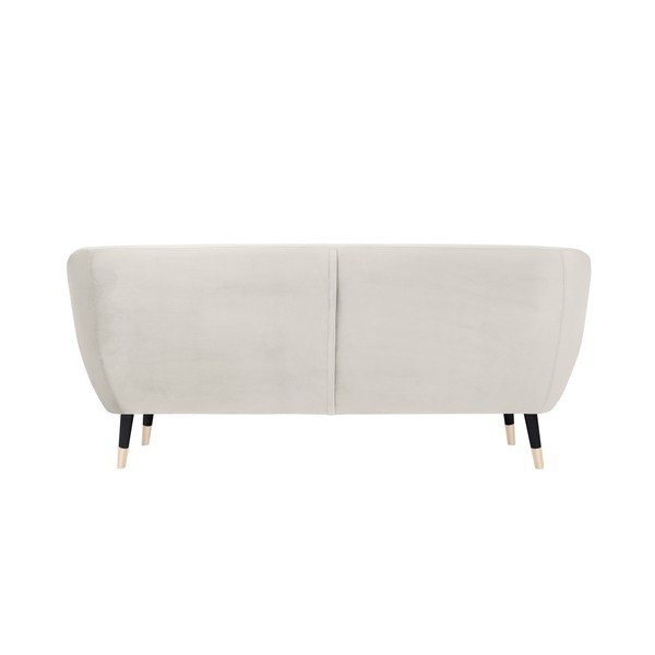 Krem kavč s črnimi nogami Mazzini Sofas Benito, 188 cm-image-4