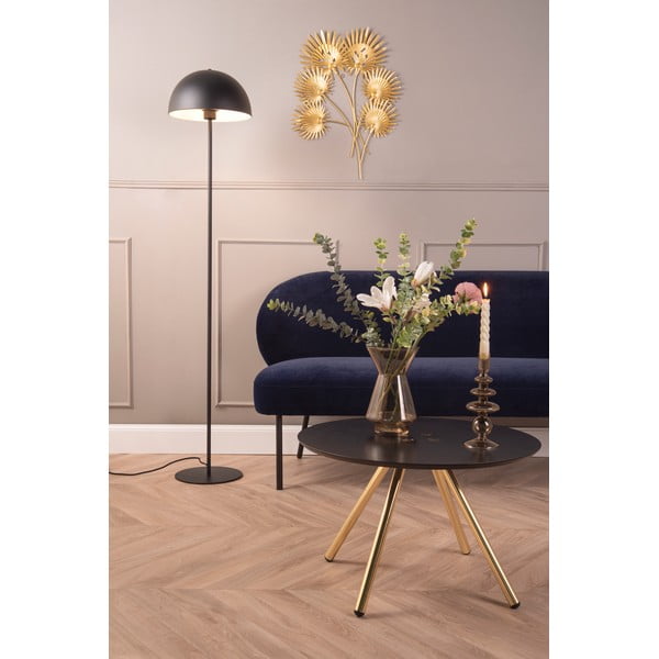 Črna stoječa svetilka Leitmotiv Bennet, višina 150 cm-image-3