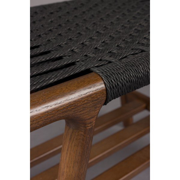 Klop iz masivnega lesa v temni naravni barvi Kintaro – Dutchbone-image-3