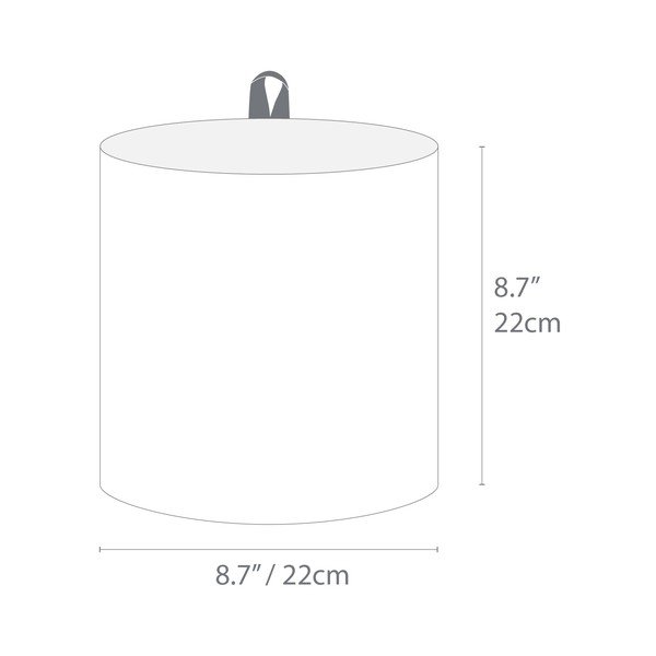 Tekstilna košara ø 22x22 cm Soft Storage – Bigso Box of Sweden-image-4