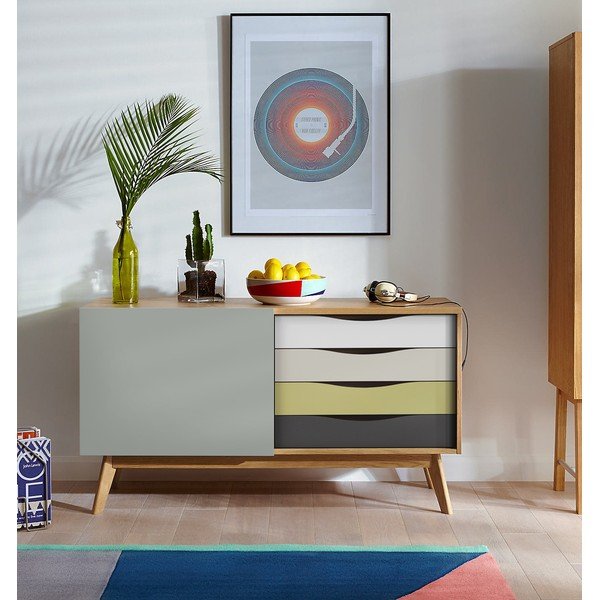 Siva komoda Woodman Avon-image-1