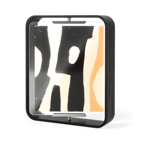 Črn lesen stoječ okvir 26x31,5 cm Bellwood – Umbra