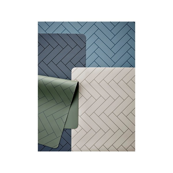 Zelena silikonska preproga Södahl Tiles, 33 x 48 cm-image-2