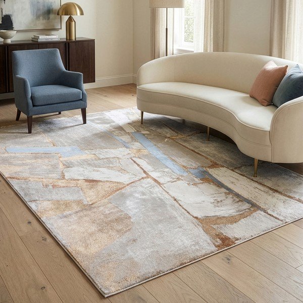 Bež/kremno bela preproga 200x275 cm Miro – Asiatic Carpets-image-1