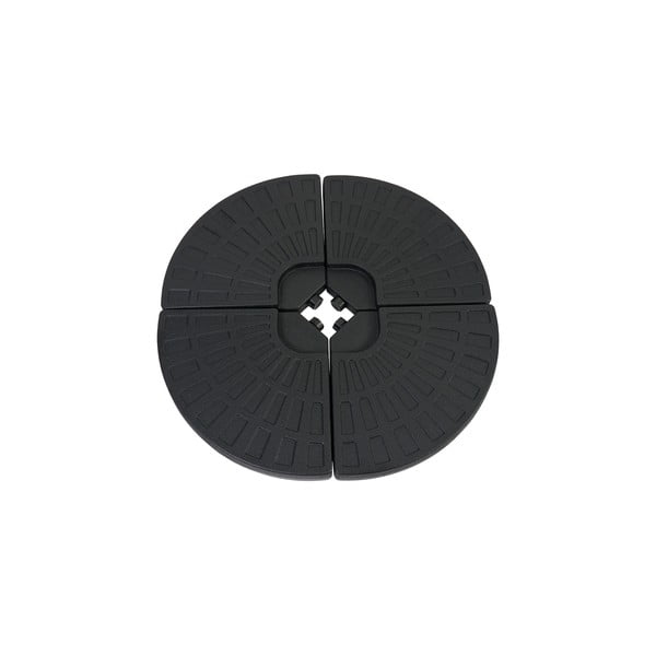 Črno stojalo za senčnik Bonami Essentials, ø 100 cm-image-3