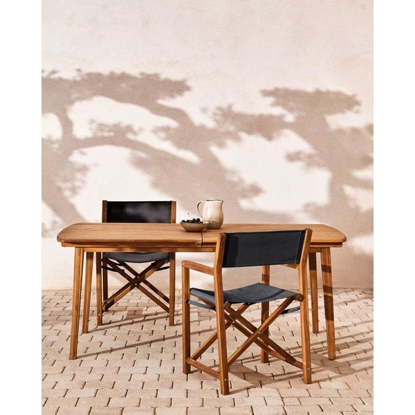 Vrtna jedilna miza 90x180 cm Thianna - Kave Home-image-1