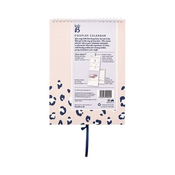 2020 Busy B Contemporary Couples Planner, 13 strani-image-1